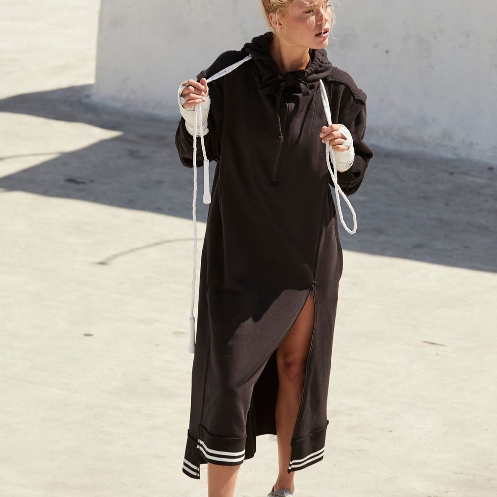 Free People Match Up Maxi Sweat Dress